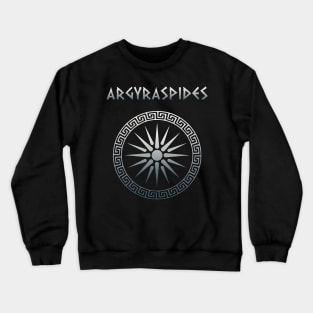 Argyraspides Silver Shields Elite Hellenic Warrior Crewneck Sweatshirt